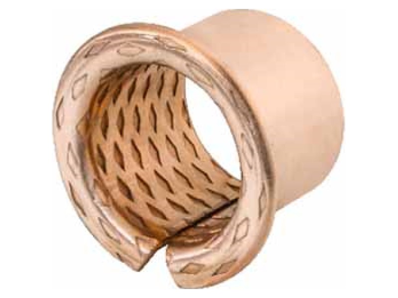 FB 090 Flanşlı Delikli Bronz Burç