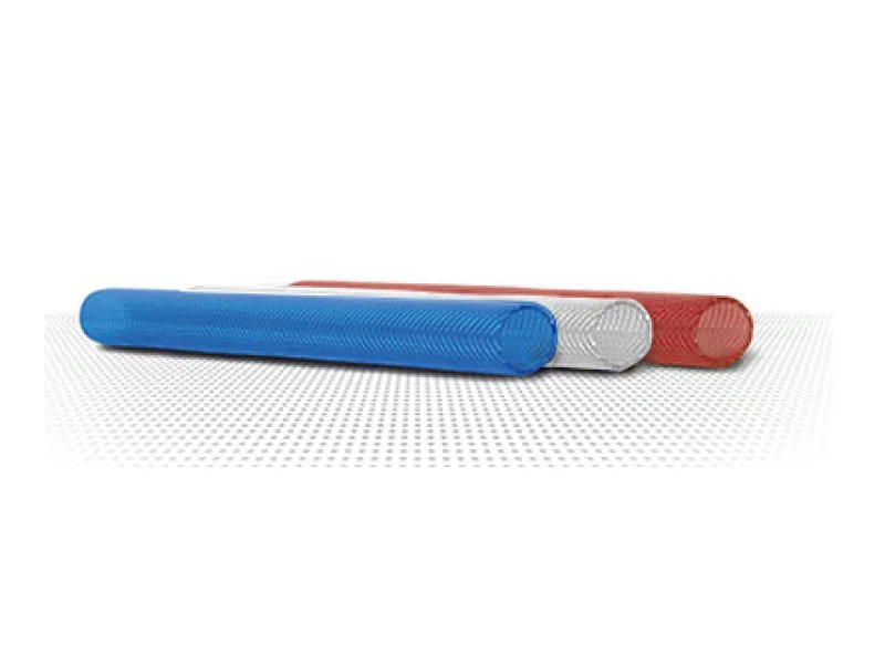 Şeffaf Örgülü PVC Hortum – Hafif Tip