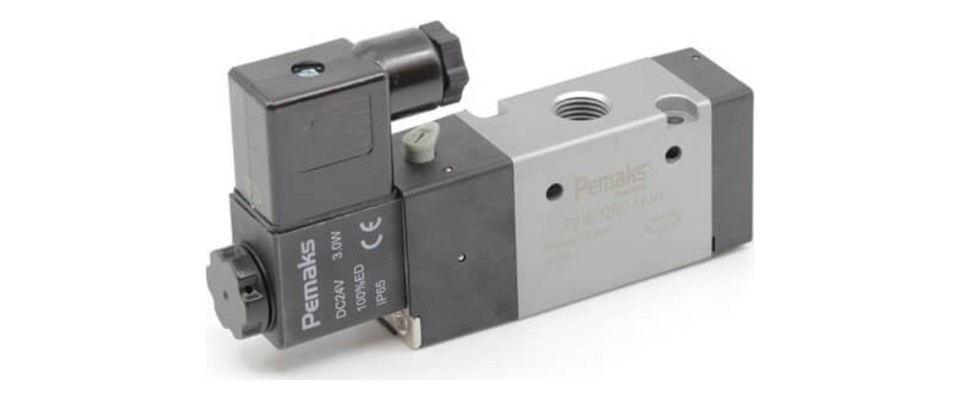 PV1E Serisi 3/2 Solenoid Valf