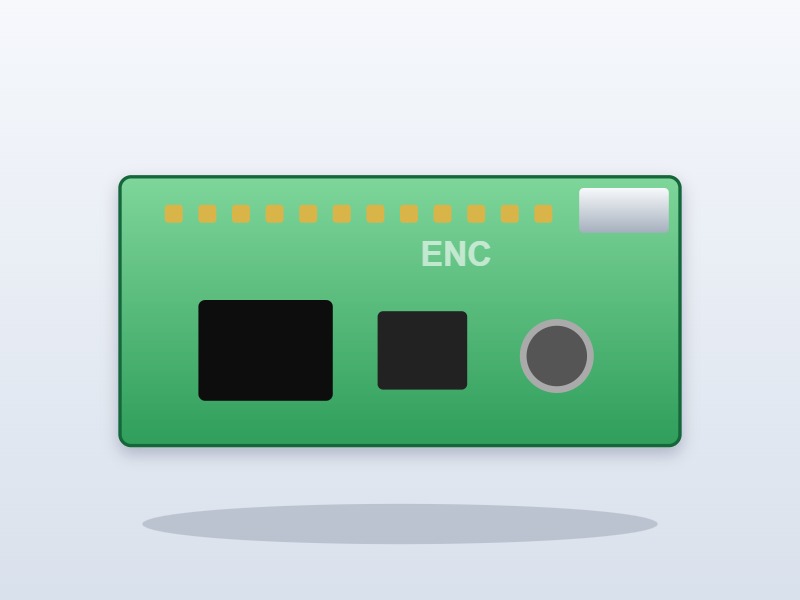 بطاقة المشفّر (Encoder)