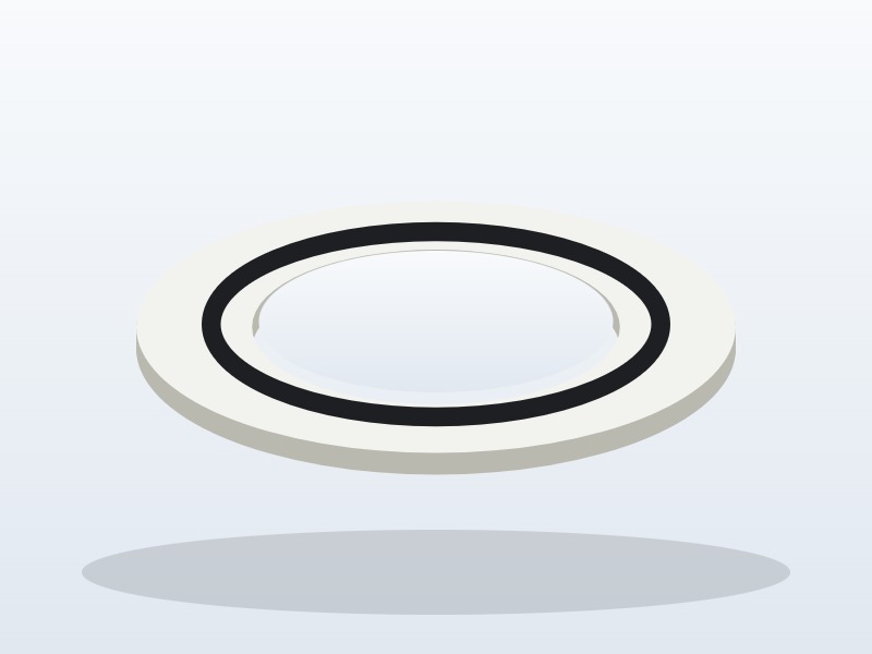 حلقة ساق من التفلون (PTFE)