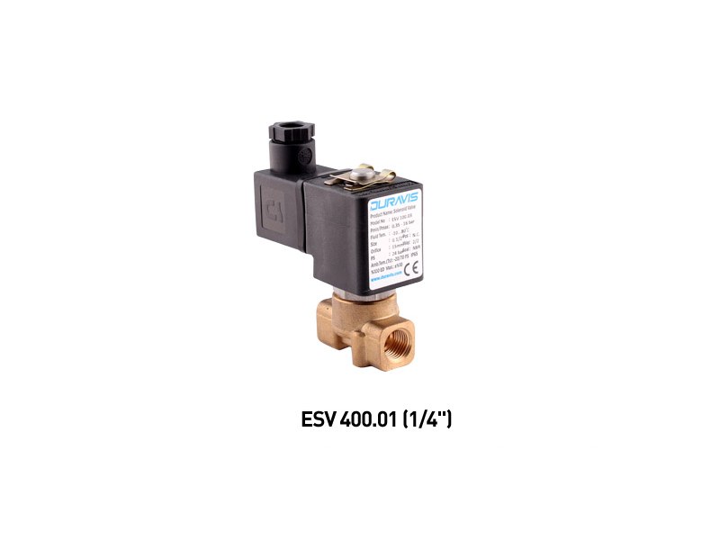 Yakıt Solenoid Valf – Yüksek Basınç, Direkt Çekmeli (1/8"–1/4")