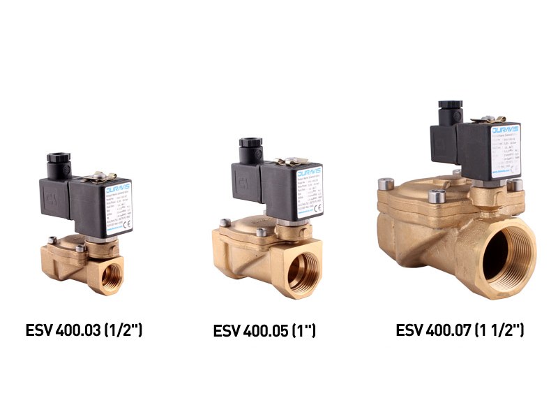 Yakıt Solenoid Valf – Pilot Kumandalı (3/8"–2")