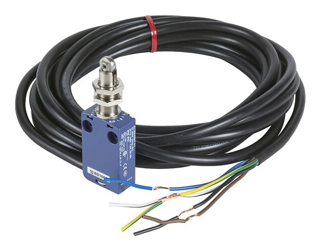 Metal-Body Limit Switch with Roller Plunger