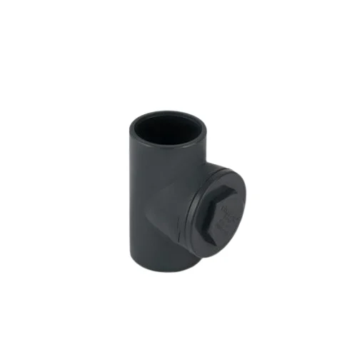 U-PVC Yapıştırma Muflu T Çekvalf – Su İçin