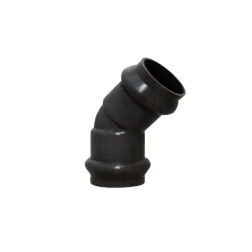 U-PVC 45° Geçme Muflu Dirsek F/F