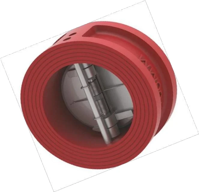 Wafer PN16 Paslanmaz Klepe Dual Çift Klepeli Çekvalf
