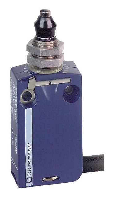 Metal-Body Limit Switch with Plunger